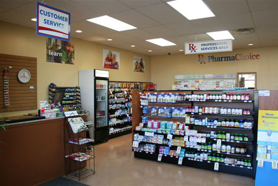 Store shelving 4