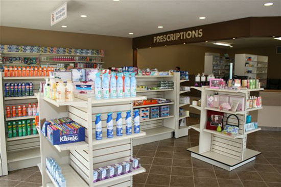 Store shelving 4